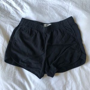 Madewell Black Pull-on Shorts